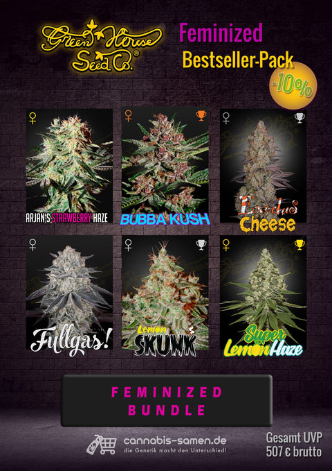Bundle Pack - Feminized - Green House Seeds